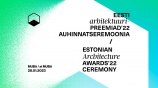 Ticket sales for the Estonian Architecture Awards 2022 are open